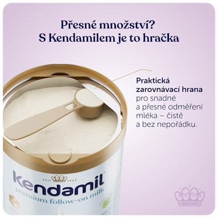 pokračovací mléčná kojenecká výživa 2 Premium HMO 6m Kendamil