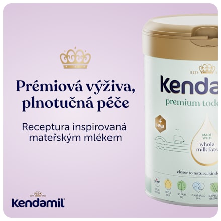 pokračovací mléčná kojenecká výživa 3 Premium HMO 12m Kendamil