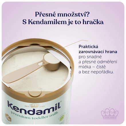 pokračovací mléčná kojenecká výživa 3 Premium HMO 12m Kendamil