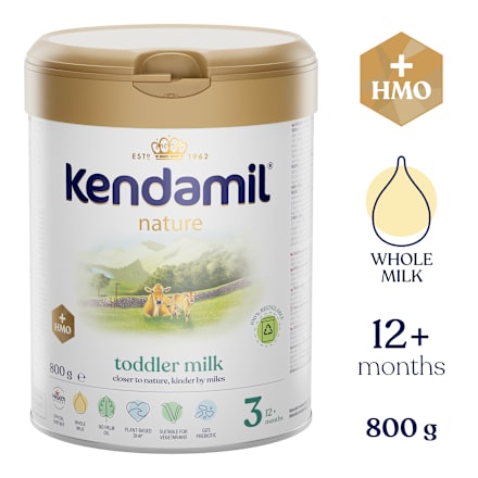 nature pokračovací mléčná kojenecká výživa 3 HMO 12m Kendamil