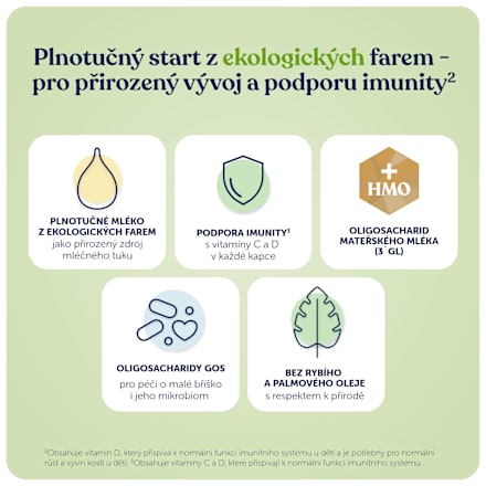 nature pokračovací mléčná kojenecká výživa 3 HMO 12m Kendamil