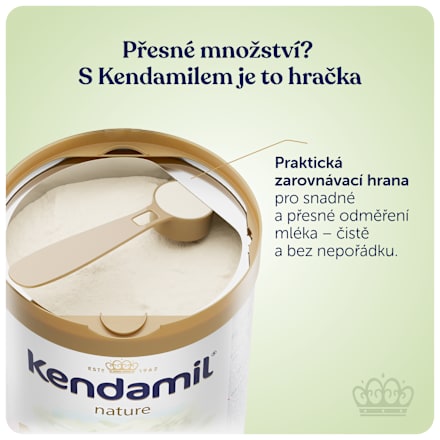 nature pokračovací mléčná kojenecká výživa 3 HMO 12m Kendamil