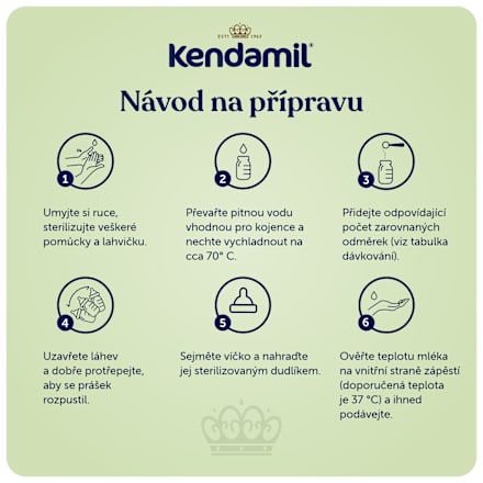 nature pokračovací mléčná kojenecká výživa 3 HMO 12m Kendamil
