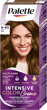 barva na vlasy 6-65 Nugát W5 110 ml Palette INTENSIVE COLOR CREME