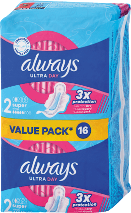 Hygienické vložky Ultra Day Super always