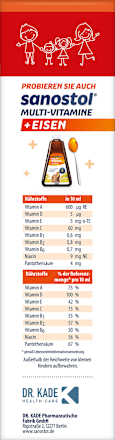 sanostol Multi-Vitamine Familienpackung sanostol
