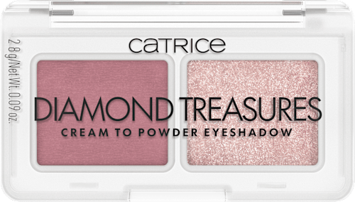 Krémovo púdrový očný tieň Diamond Treasures  - 020 Fairy Dust CATRICE