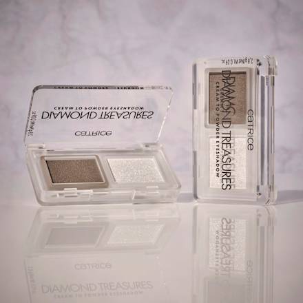 Cream to Powder Diamond Treasures sjena za oči - 030 Smokey Diamond CATRICE