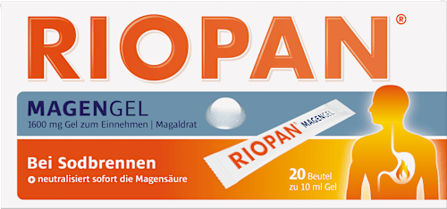 RIOPAN Magen Gel 1600 mg Magaldrat zum Einnehmen Beutel 20 St à 10ml RIOPAN