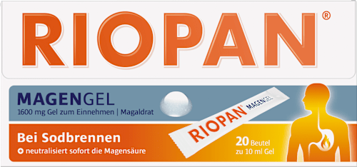 RIOPAN Magen Gel 1600 mg Magaldrat zum Einnehmen Beutel 20 St à 10ml RIOPAN