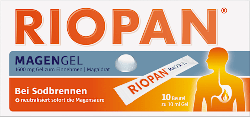 RIOPAN Magen Gel 1600 mg Magaldrat zum Einnehmen Beutel 10 St à 10ml RIOPAN