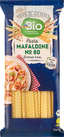Viva il Gusto bio těstoviny Mafaldine No. 80 dmBio