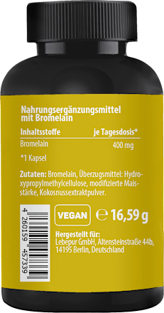 Bromelain Kapseln Lebepur