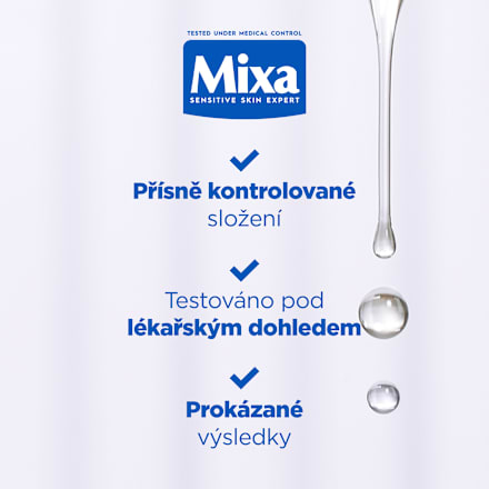 tělový olej proti striím Mixa
