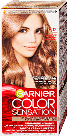 Tartós hajfesték, világos rózsaszőke 8.12 GARNIER Color Sensation