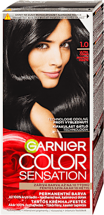 Tartós hajfesték, intenzív fekete 1.0 GARNIER Color Sensation