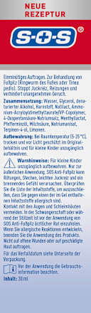 Fußpilz Gel Behandlung SOS
