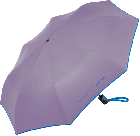 Автоматичен чадър Mini, лилав United Colors of Benetton