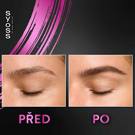 barva na obočí Brow Tint tmavě hnědá syoss