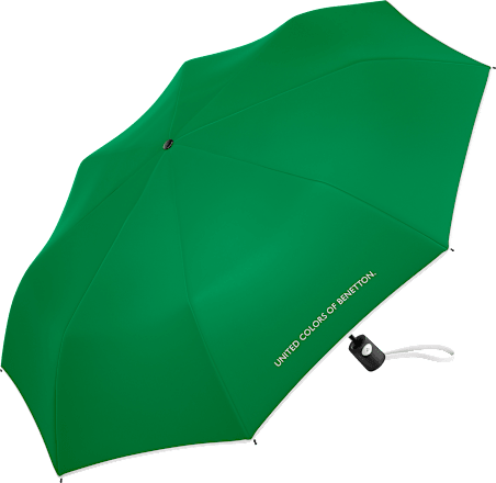 Автоматичен чадър Mini, зелен United Colors of Benetton