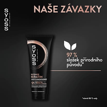kondicionér na vlasy Intense Keratin syoss