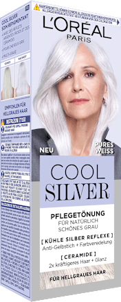 Haartönung Cool Silver 01 Pures Weiss L'ORÉAL PARIS COOL SILVER