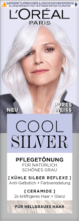 Haartönung Cool Silver 01 Pures Weiss L'ORÉAL PARIS COOL SILVER