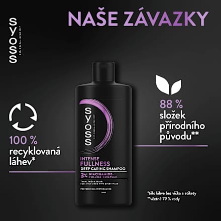 šampon na vlasy Intense Fullness syoss