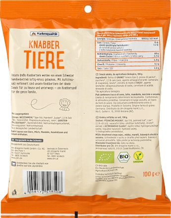 krekry zvířátka se solí dmBio