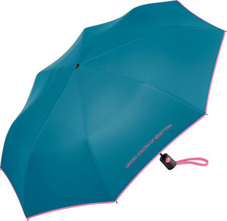 Автоматичен чадър Mini, морско син United Colors of Benetton