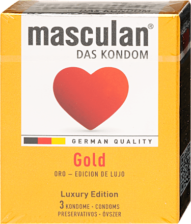 Óvszer Gold, Luxury Edition Masculan