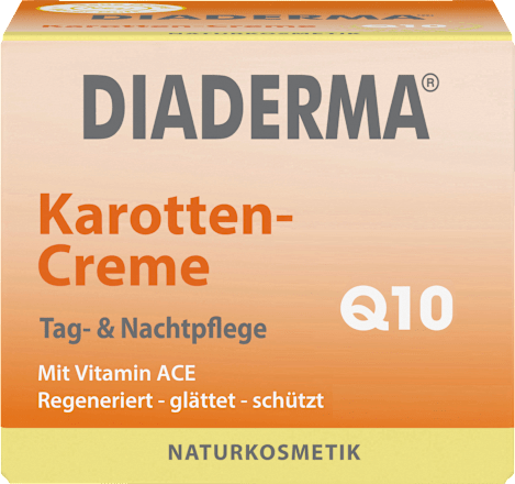 Gesichtscreme Tag & Nacht Karotten-Creme mit Q10 Diaderma