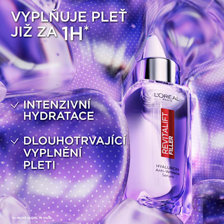 Revitalift Filler hyaluronové sérum proti vráskám L'ORÉAL PARiS REVITALIFT