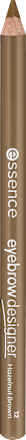 Kredka do brwi Eyebrow Designer 12 Hazelnut Brown essence