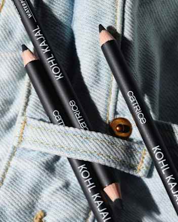 Kredka do oczu Kohl Kajal Waterproof 010 Check Chic Black CATRICE
