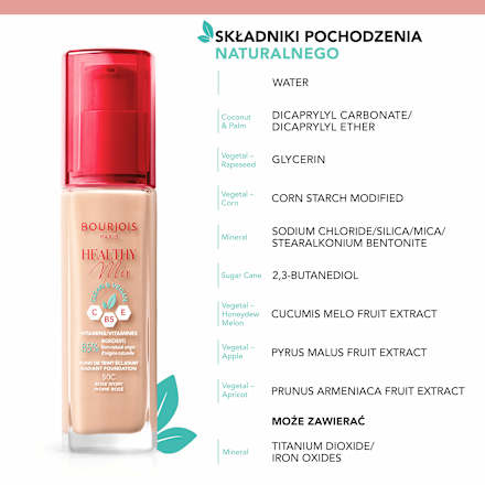 Podkład HEALTHY MIX 53 BOURJOIS PARIS