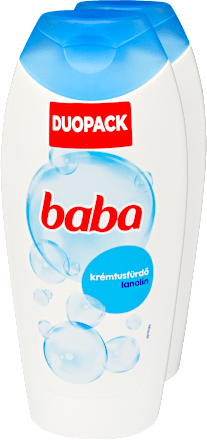 Lanolin Krémtusfürdő DUOPACK – 2×400 ml Baba