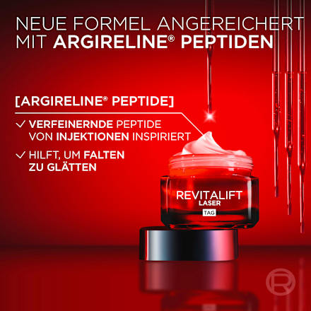Gesichtscreme Anti-Aging Laser mit Pro-Retinol, Hyaluronsäure und Vitamin C L'ORÉAL PARiS REVITALIFT