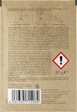 Badreiniger Nachfüllpack Pfefferminz & Rosmarin everdrop