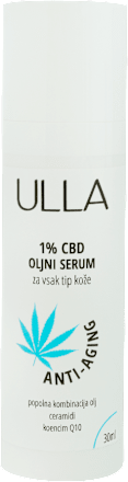 Oljni serum 1% CBD anti-aging ULLA