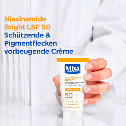 Pflegecreme Niacinamide Bright LSF 50 Mixa