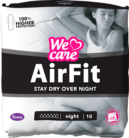 Damski nočni vložki AirFit We care