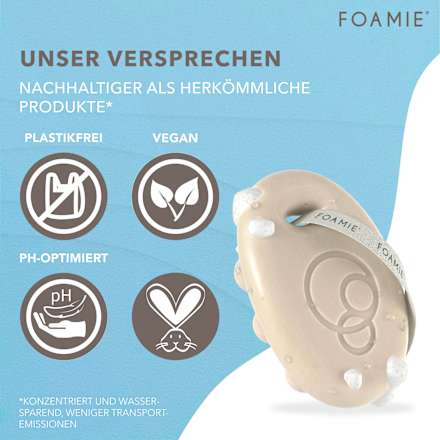 Festes Duschgel Kokos & Kakaobutter Foamie