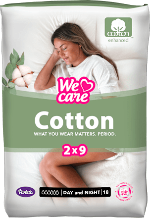 Damski vložki Cotton Day and Night We care
