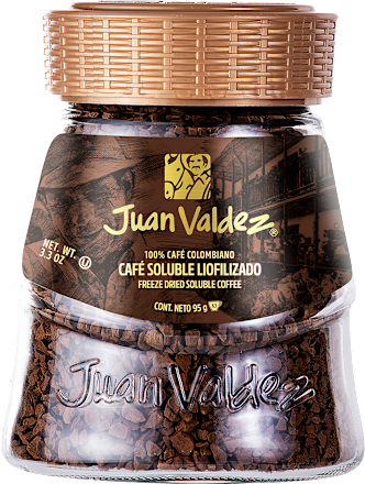 Cafea solubilă liofilizată clasică Juan Valdez