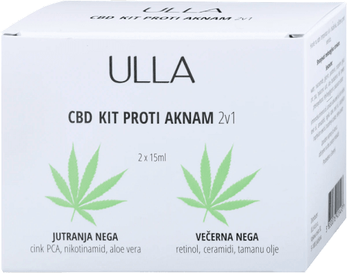 CBD Kit proti aknam 2v1 (2x15 ml) ULLA
