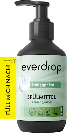Spülmittel Zitrone & Jasmin  everdrop