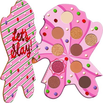 Farbpalette Gingerbaddie NYX PROFESSIONAL MAKEUP