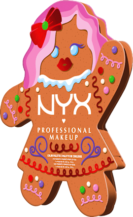 Farbpalette Gingerbaddie NYX PROFESSIONAL MAKEUP