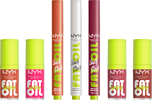 Lipgloss Set Fat Gingerbread House Kit NYX PROFESSIONAL MAKEUP